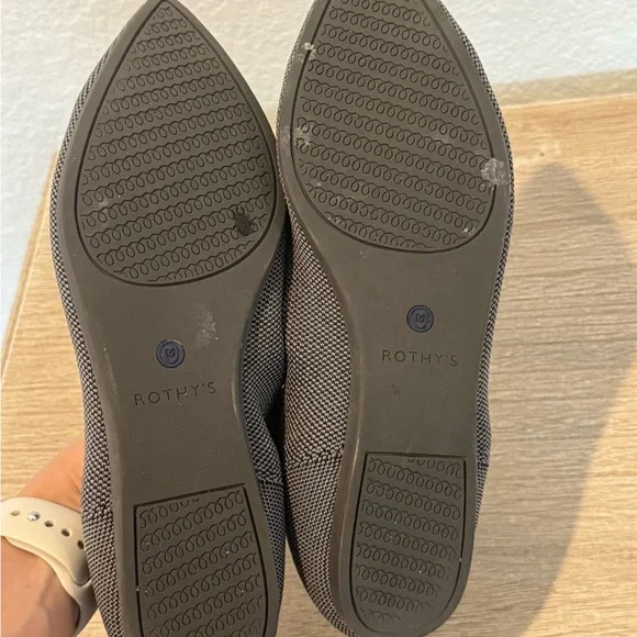 ROTHYS THE POINT WOMENS FLAT SHOES 8.5 - Picture 4 of 5